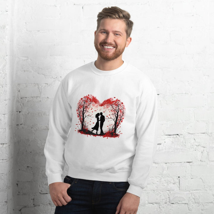 Valentine's Day ConceptGraphic Sweatshirt - White - S - ArtyKoala