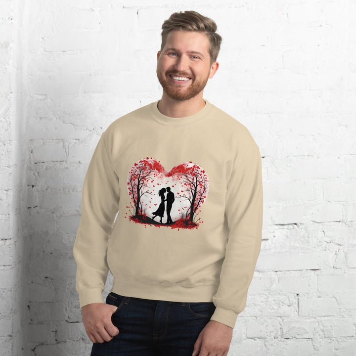 Valentine's Day ConceptGraphic Sweatshirt - Sand - S - ArtyKoala
