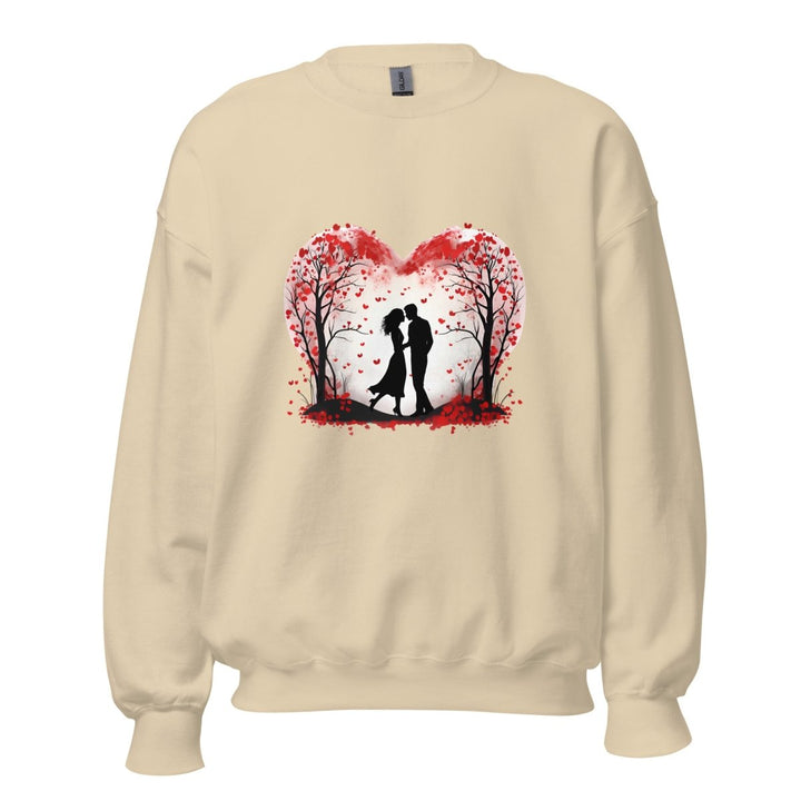 Valentine's Day ConceptGraphic Sweatshirt - Sand - S - ArtyKoala