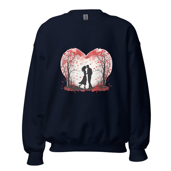 Valentine's Day ConceptGraphic Sweatshirt - Navy - S - ArtyKoala