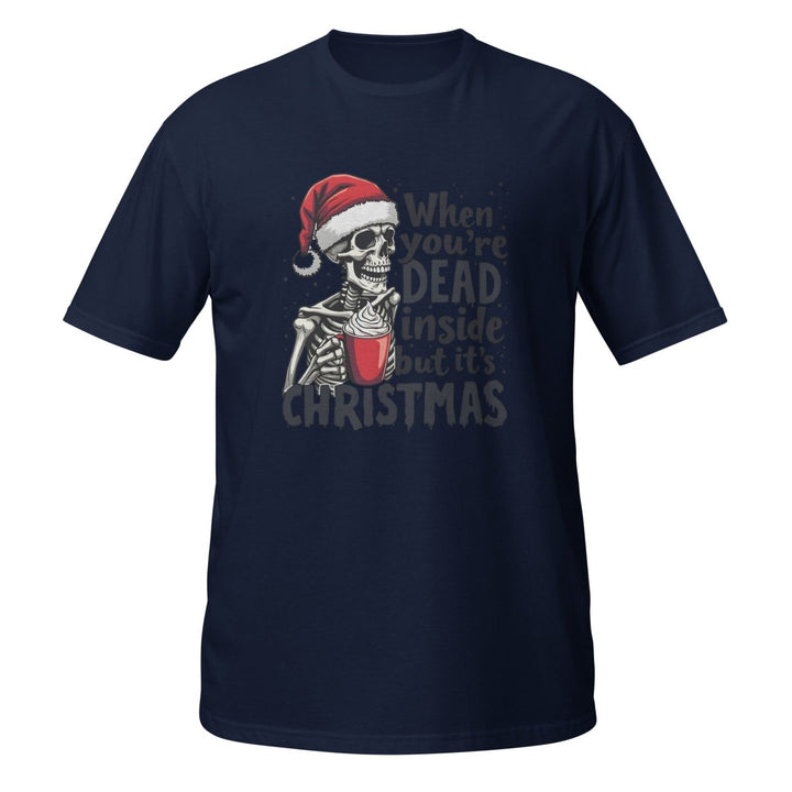 When You're Dead Graphic Tee - Navy - S - ArtyKoala