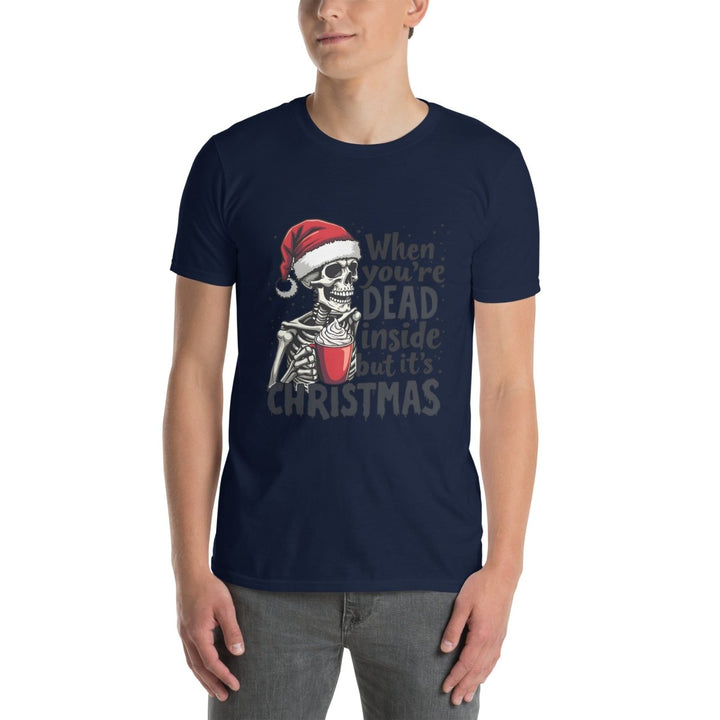When You're Dead Graphic Tee - Natural - S - ArtyKoala