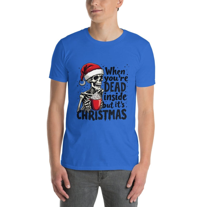 When You're Dead Graphic Tee - Red - S - ArtyKoala