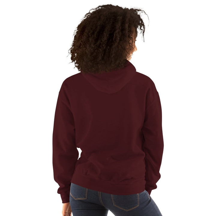 When You're Dead Inside Graphic Hoodie - Maroon - S - ArtyKoala
