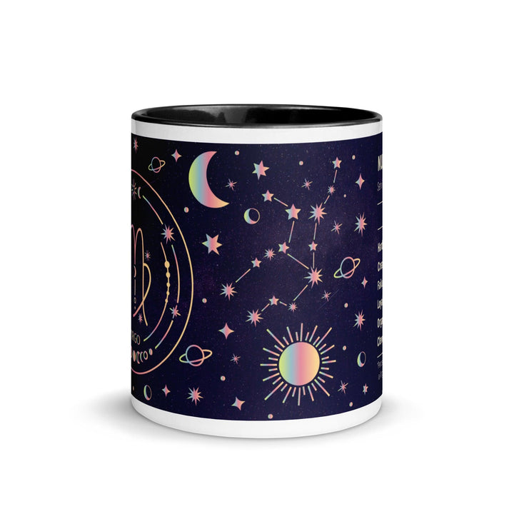 Virgo Mug With Color Inside - ArtyKoala