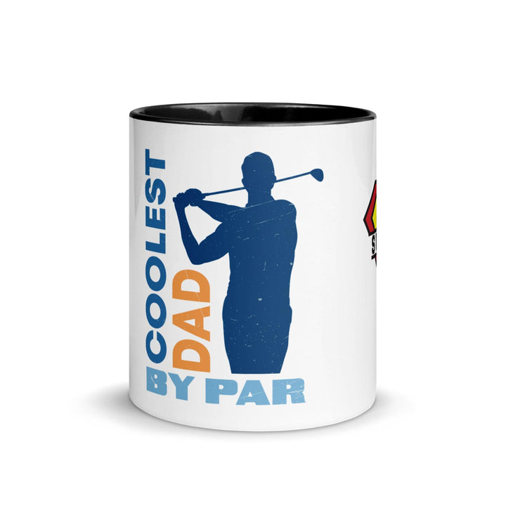 the Cool Dad By Par Mug With Color Inside - ArtyKoala