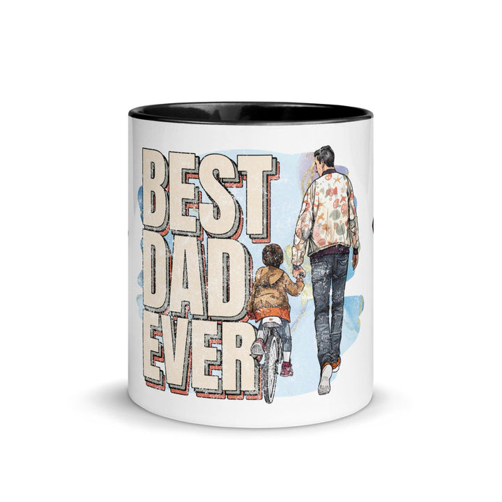 Best Dad Ever Mug With Color Inside - ArtyKoala