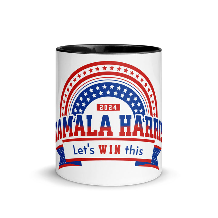 Harris Let's Win This Mug with Color Inside - ArtyKoala