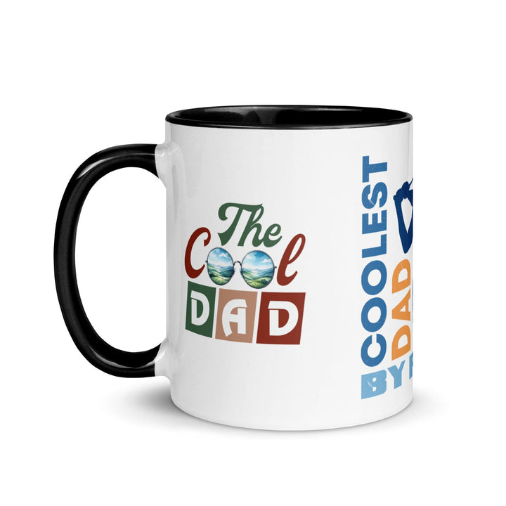 the Cool Dad By Par Mug With Color Inside - ArtyKoala