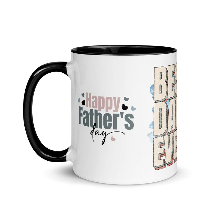 Best Dad Ever Mug With Color Inside - ArtyKoala