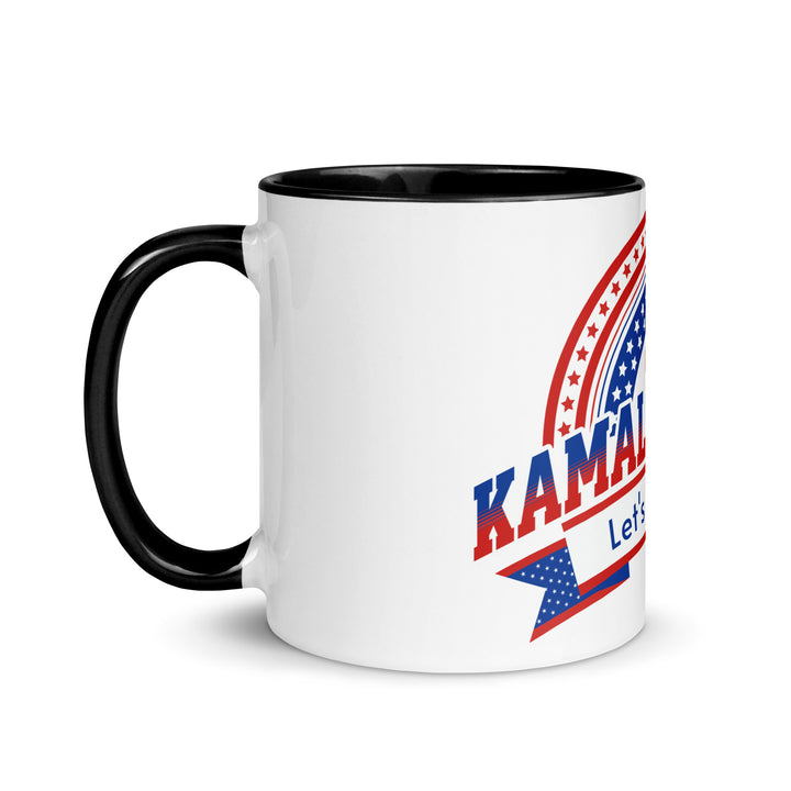 Harris Let's Win This Mug with Color Inside - ArtyKoala