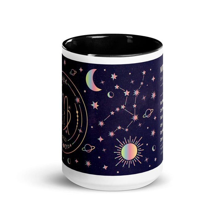 Virgo Mug With Color Inside - ArtyKoala