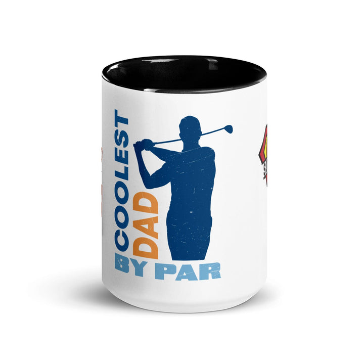 the Cool Dad By Par Mug With Color Inside - ArtyKoala