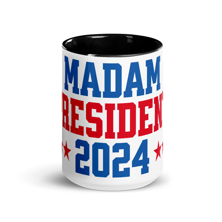 Madam President 2024 Mug with Color Inside - ArtyKoala