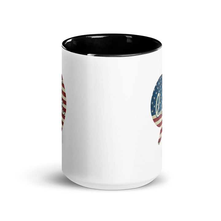 USA Comma La Mug with Color Inside - ArtyKoala