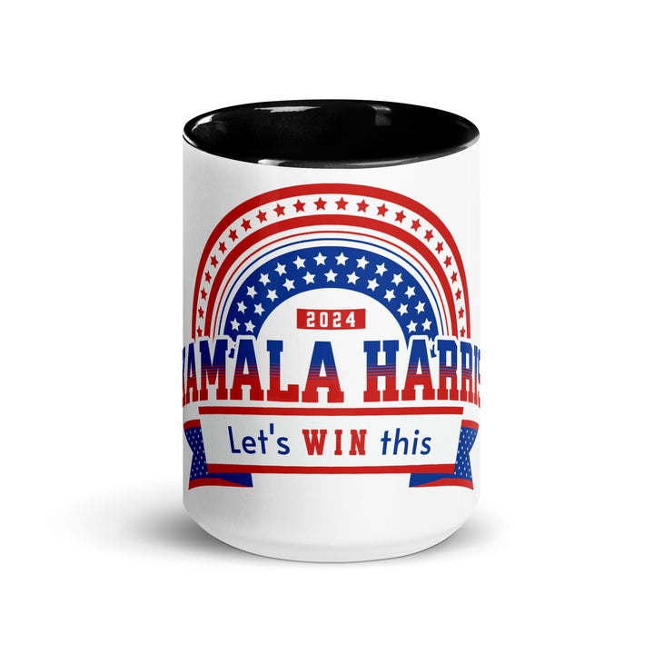 Harris Let's Win This Mug with Color Inside - ArtyKoala