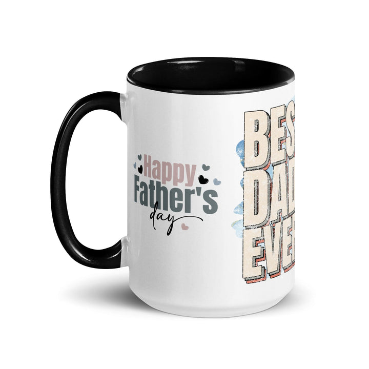 Best Dad Ever Mug With Color Inside - ArtyKoala