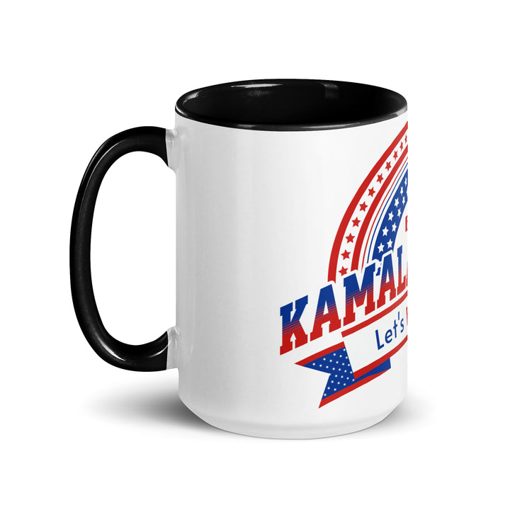 Harris Let's Win This Mug with Color Inside - ArtyKoala