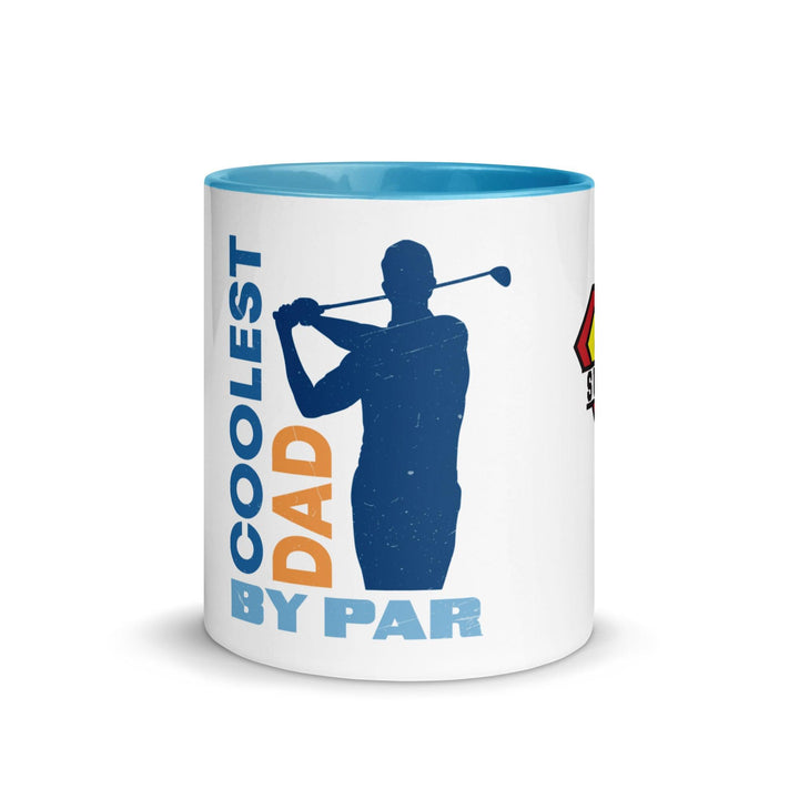 the Cool Dad By Par Mug With Color Inside - ArtyKoala