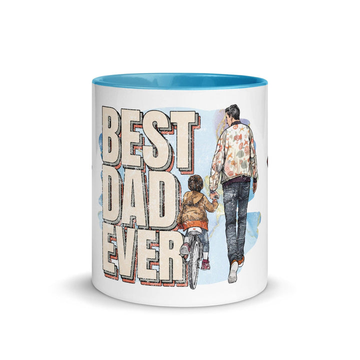 Best Dad Ever Mug With Color Inside - ArtyKoala