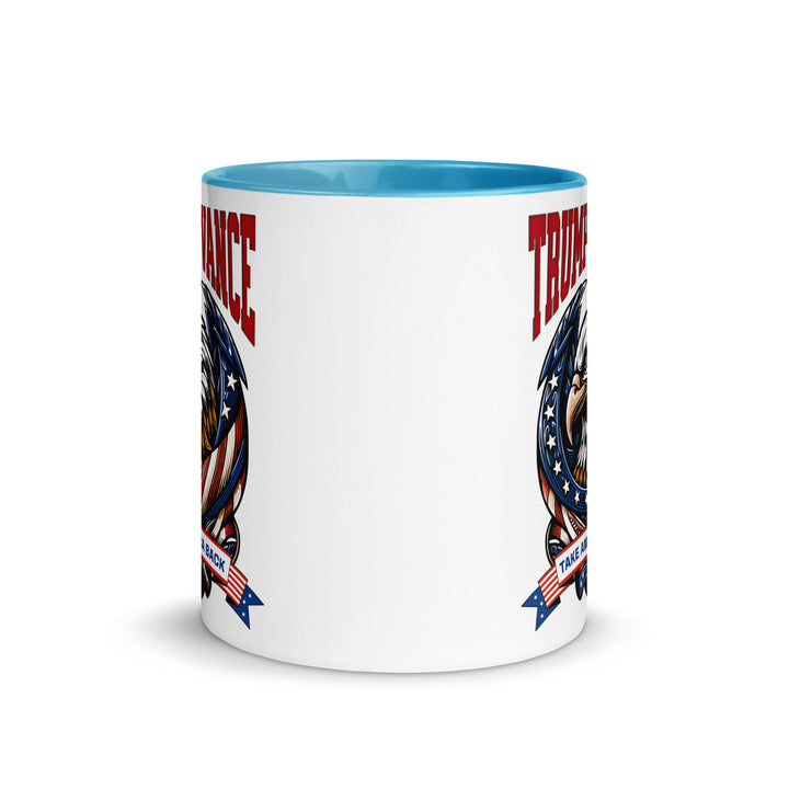 Trump Vance Take Amerca Back Mug with Color Inside - ArtyKoala