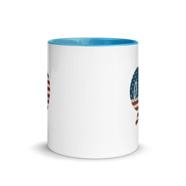 USA Comma La Mug with Color Inside - ArtyKoala