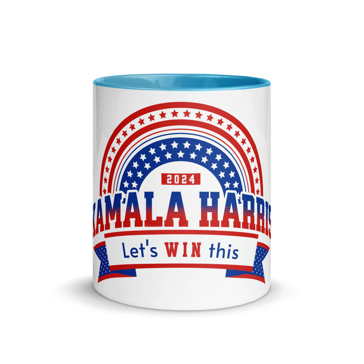 Harris Let's Win This Mug with Color Inside - ArtyKoala