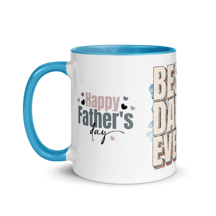 Best Dad Ever Mug With Color Inside - ArtyKoala