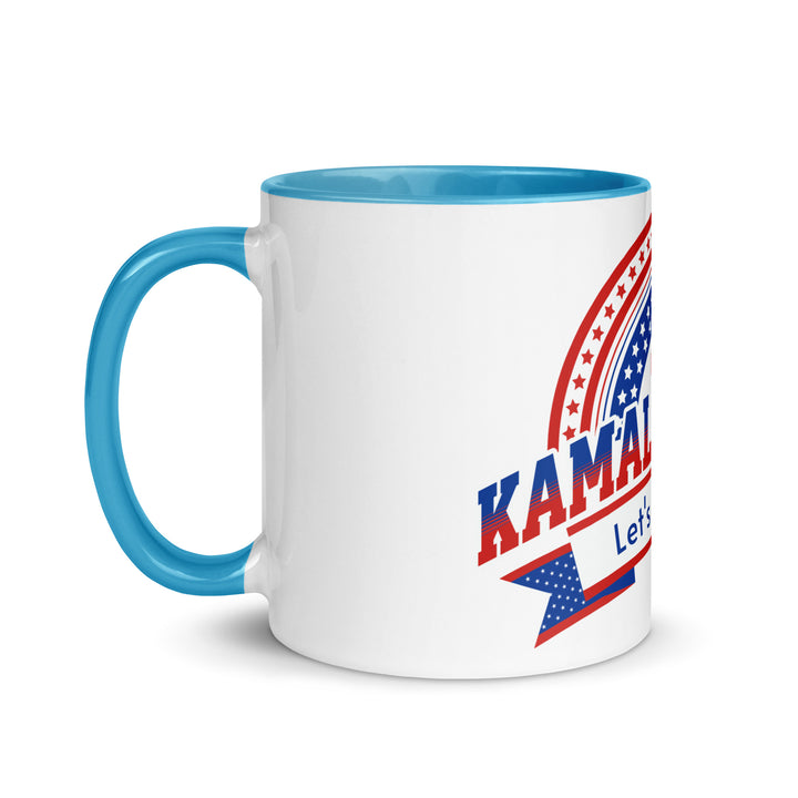 Harris Let's Win This Mug with Color Inside - ArtyKoala