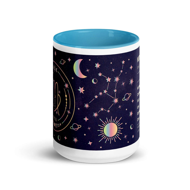 Virgo Mug With Color Inside - ArtyKoala