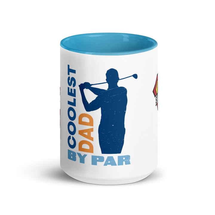 the Cool Dad By Par Mug With Color Inside - ArtyKoala