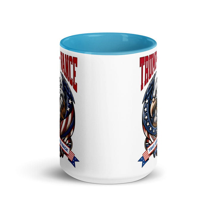 Trump Vance Take Amerca Back Mug with Color Inside - ArtyKoala