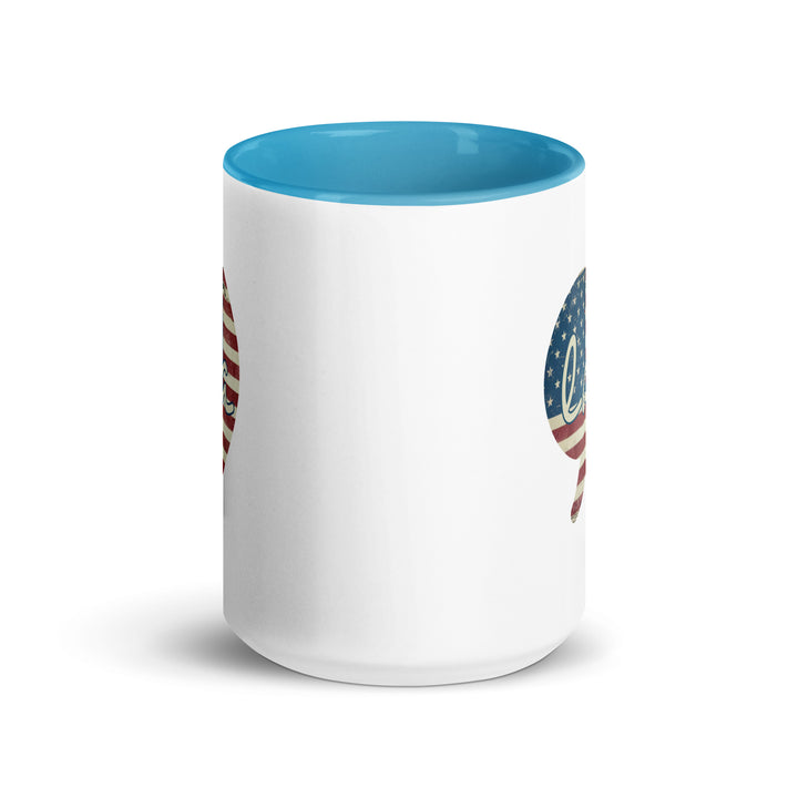 USA Comma La Mug with Color Inside - ArtyKoala