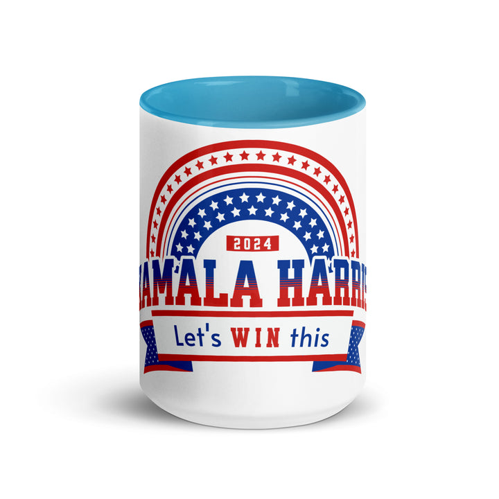 Harris Let's Win This Mug with Color Inside - ArtyKoala