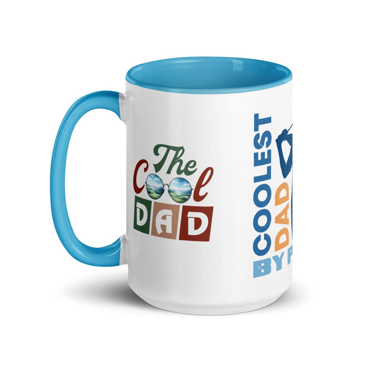 the Cool Dad By Par Mug With Color Inside - ArtyKoala