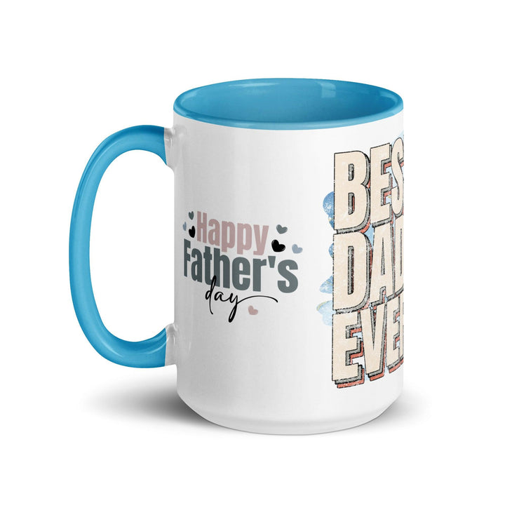 Best Dad Ever Mug With Color Inside - ArtyKoala