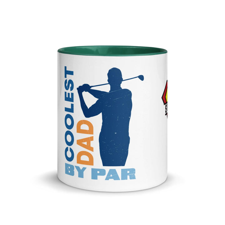 the Cool Dad By Par Mug With Color Inside - ArtyKoala