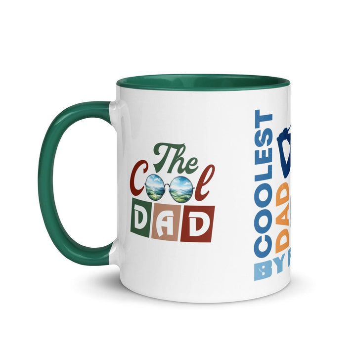 the Cool Dad By Par Mug With Color Inside - ArtyKoala