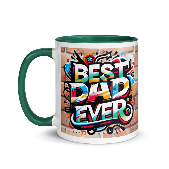 Best Dad Ever Mug with Color Inside - ArtyKoala