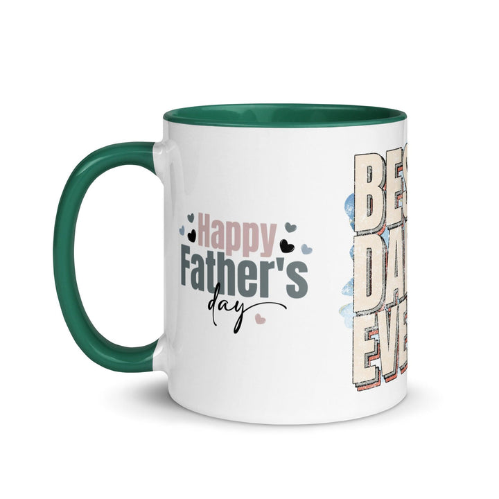 Best Dad Ever Mug With Color Inside - ArtyKoala