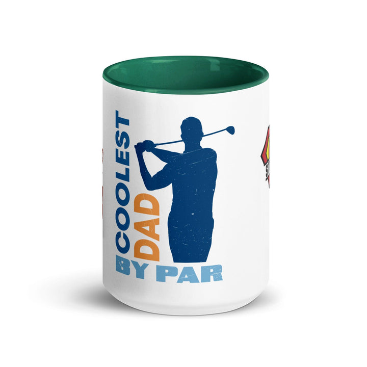 the Cool Dad By Par Mug With Color Inside - ArtyKoala