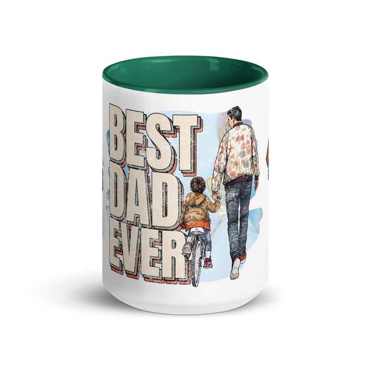 Best Dad Ever Mug With Color Inside - ArtyKoala