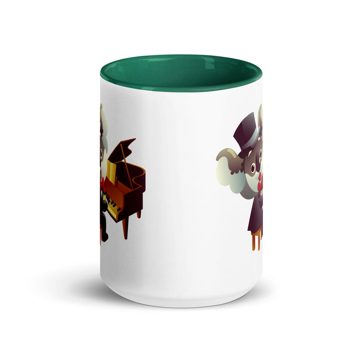 Koala Musicians Mug with Color Inside - ArtyKoala