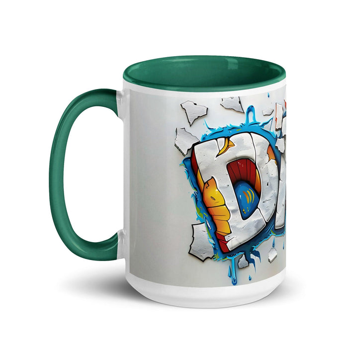 Dad Mug with Color Inside - ArtyKoala