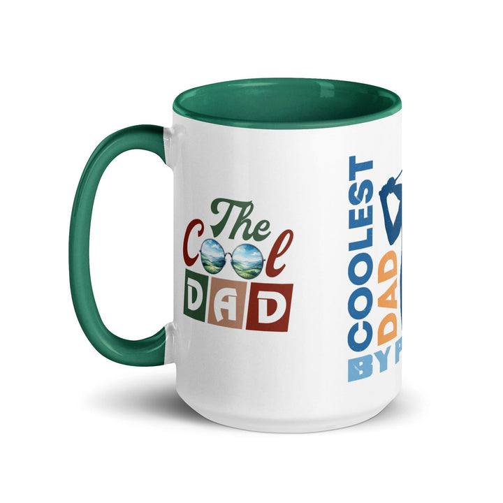 the Cool Dad By Par Mug With Color Inside - ArtyKoala