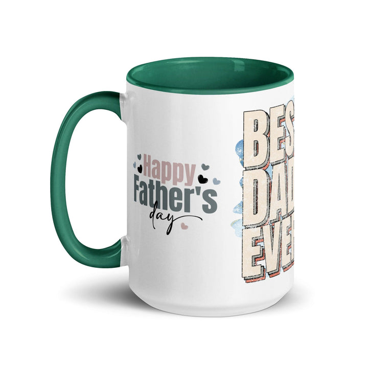 Best Dad Ever Mug With Color Inside - ArtyKoala