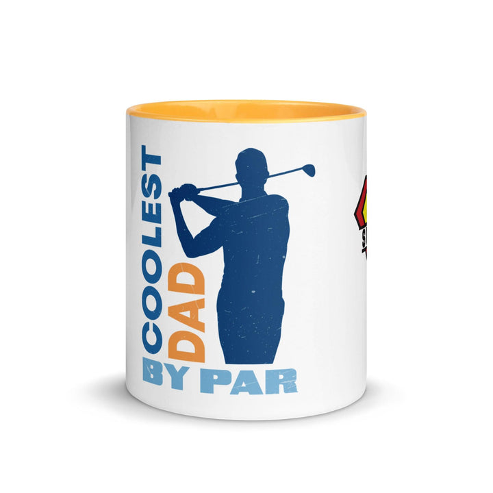 the Cool Dad By Par Mug With Color Inside - ArtyKoala