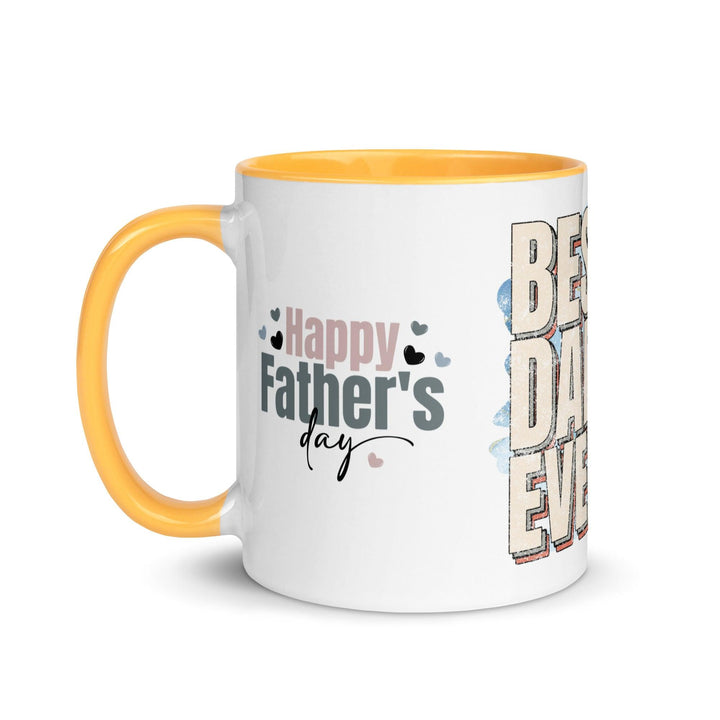 Best Dad Ever Mug With Color Inside - ArtyKoala