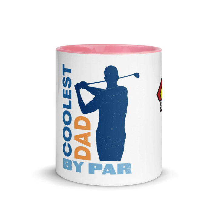 the Cool Dad By Par Mug With Color Inside - ArtyKoala