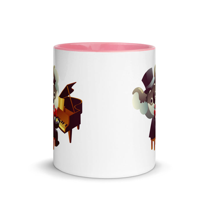 Koala Musicians Mug with Color Inside - ArtyKoala